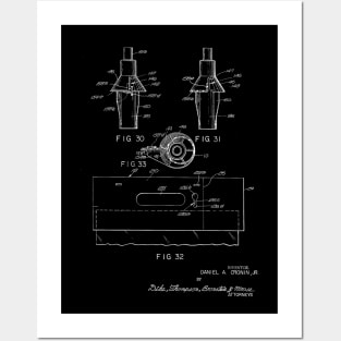 Urinary Drainage System Vintage Patent Hand Drawing Posters and Art